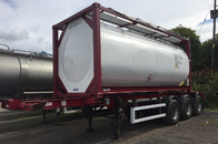                  Un T3 Fire Heating 20FT ISO Tank Container for Bitumen Transportation              supplier
