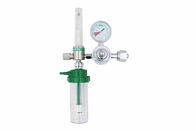 brass material medical cylinder use oxygen regulator with humidifier bottle  cga 540 / cga 870 oxygen regulator supplier