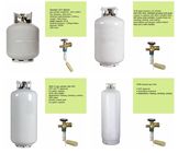 Wholesale high purity disposable cylinder refrigerant  40 LB Welding Steel Lpg Gas Cylinders supplier