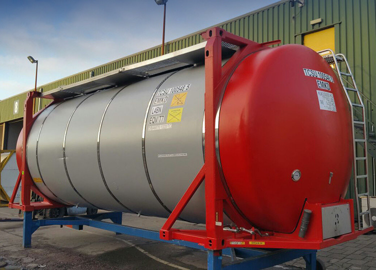                  Un Portable T4 ASME Standard Lr Certified 20FT ISO Fuel Tank Container for Diesel and Gasoline              supplier
