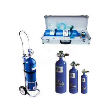 High Pressure Steel Material Portable Small Breathing Oxygen Cylinder 2 Liter supplier