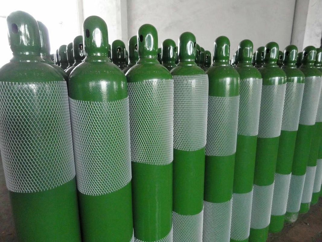 color customized high pressure 6 Cubic Meter Oxygen Cylinders for Industrial Uses supplier